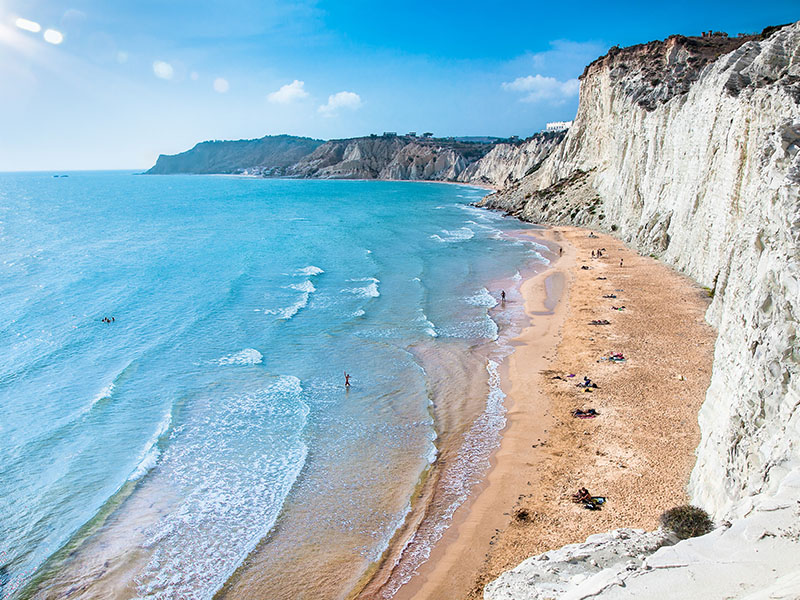 Strand Sizilien