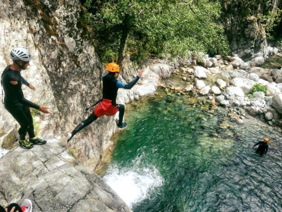 korsika canyoning