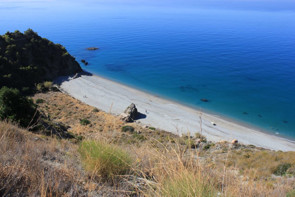 Die besten FKK Strände der Costa del Sol - Las Calas del Pino
